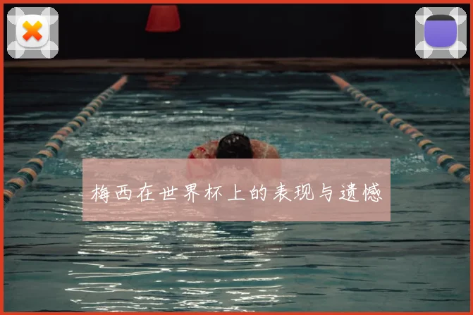 梅西在世界杯上的表现与遗憾