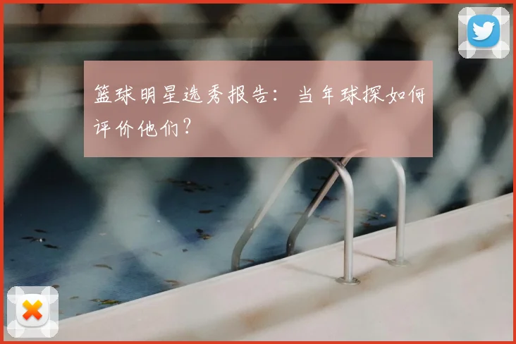 篮球明星选秀报告：当年球探如何评价他们？